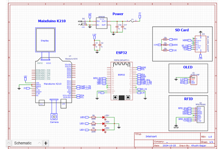 IntelliCart Circuit Diagram IntelliCart Circuit Diagram