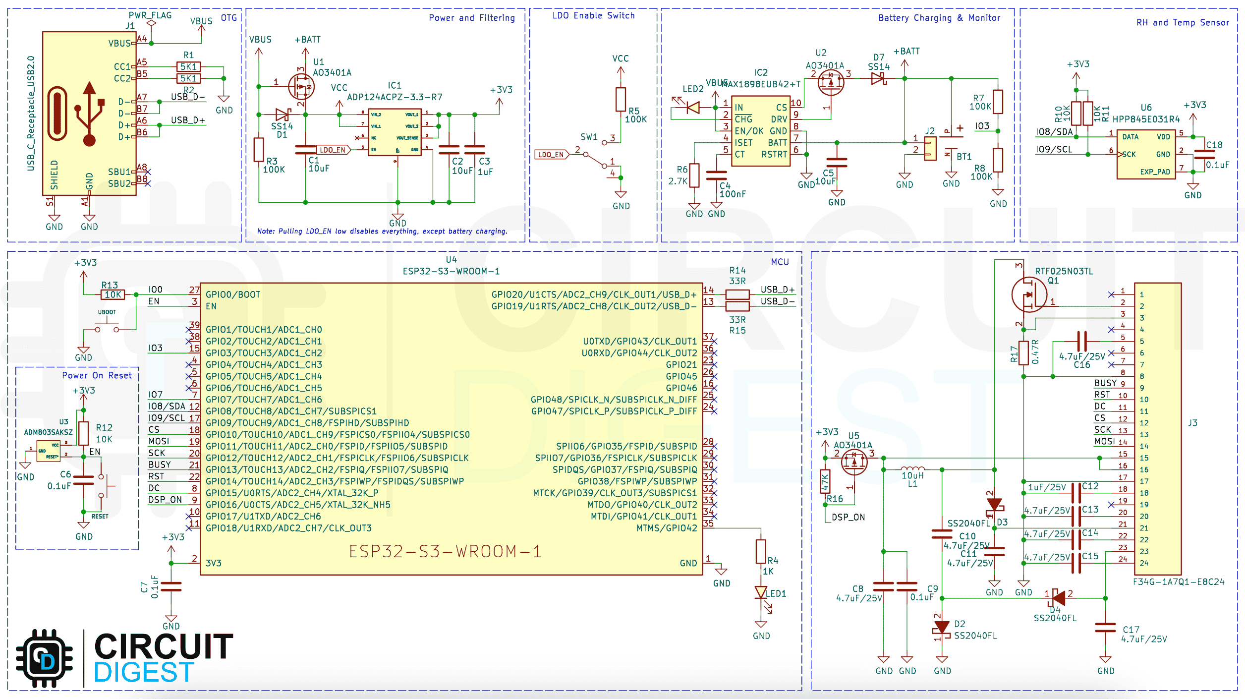 Desktop Weather Station Schematics Desktop Weather Station Schematics