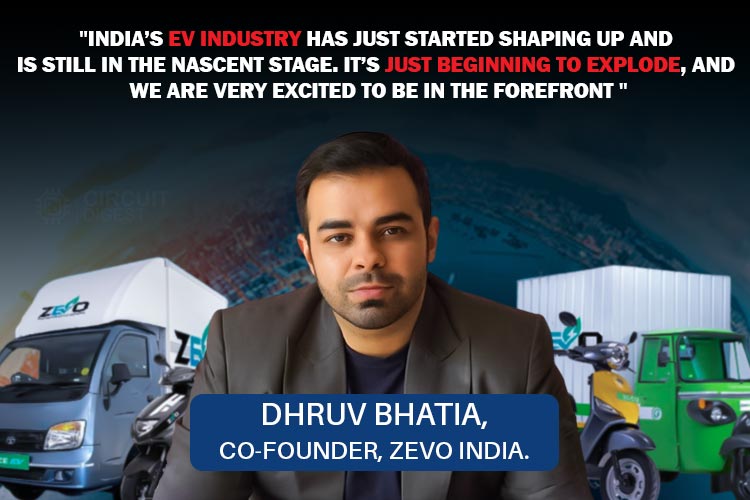 Dhruv Bhatia, Co-founder of ZEVO Dhruv Bhatia, Co-founder of ZEVO