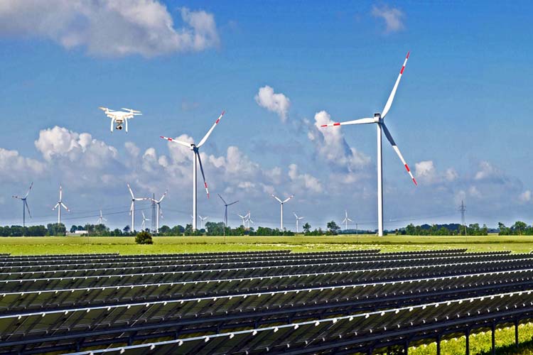 Drone Technology in Solar Power Plants Drone Technology in Solar Power Plants