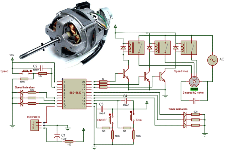 IR Decoder for Multi-Speed AC Motor Control IR Decoder for Multi-Speed AC Motor Control
