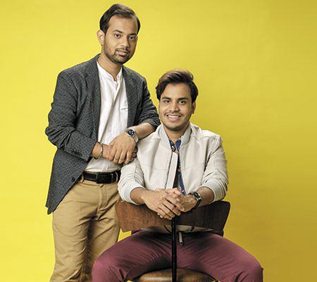 Atomberg Founder Manoj Meena (Right) with Co-founder Sibabrata Das Atomberg Founder Manoj Meena (Right) with Co-founder Sibabrata Das