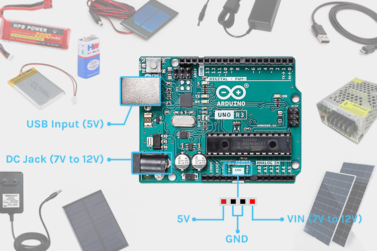 Power an Arduino Board Power an Arduino Board