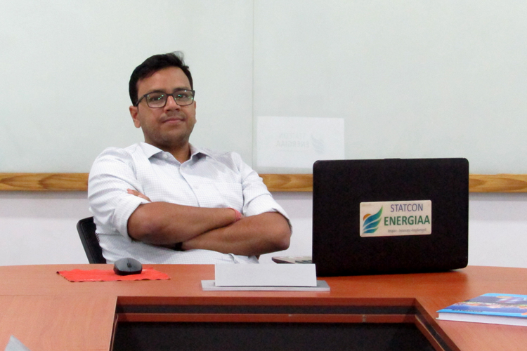 Pranjal Pande, Director of Statcon Energiaa Pranjal Pande, Director of Statcon Energiaa
