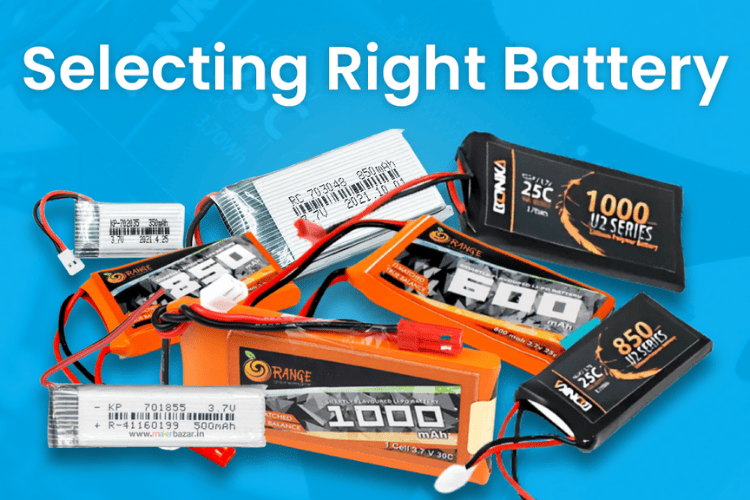 Selecting Battery for your LiteWing Drone Selecting Battery for your LiteWing Drone