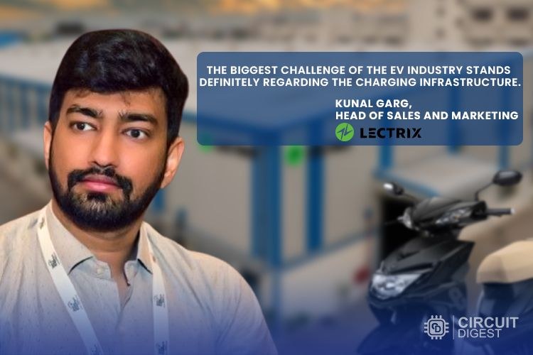Kunal Garg, Head of Sales and Marketing at Lectrix Kunal Garg, Head of Sales and Marketing at Lectrix