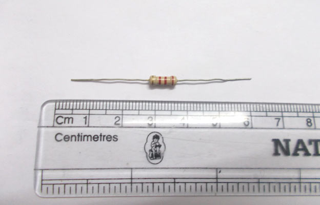 One watt-through hole-carbon type One watt-through hole-carbon type