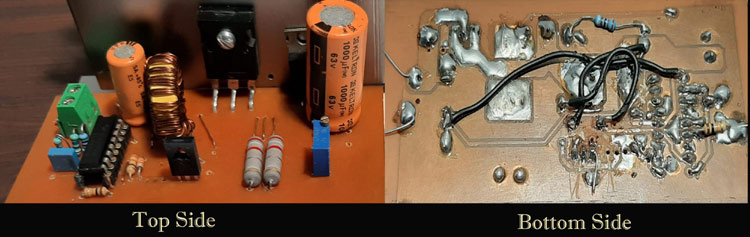 TL494 Based Boost Converter PCB Assembly