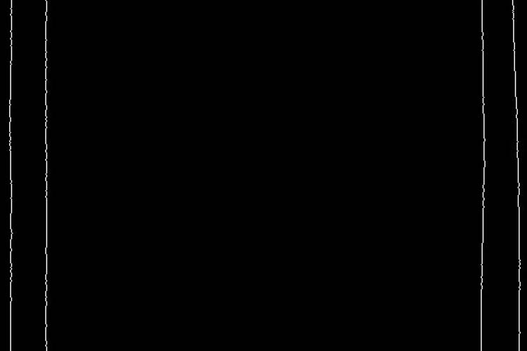 Canny Edge Detection of Track