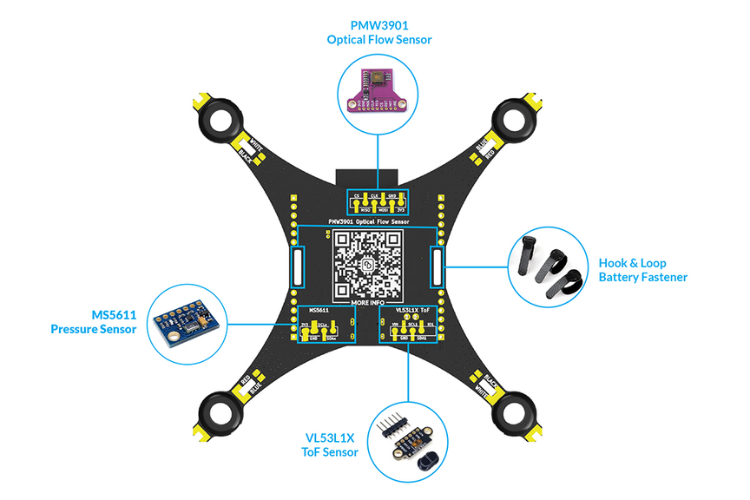 Components Attached to LiteWing