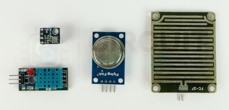 Components required to build a Weather Monitoring System