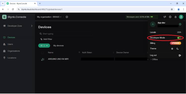 Enable Developer Mode