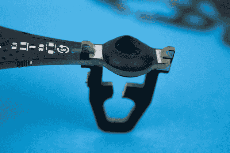 PCB legs inserted into main PCB