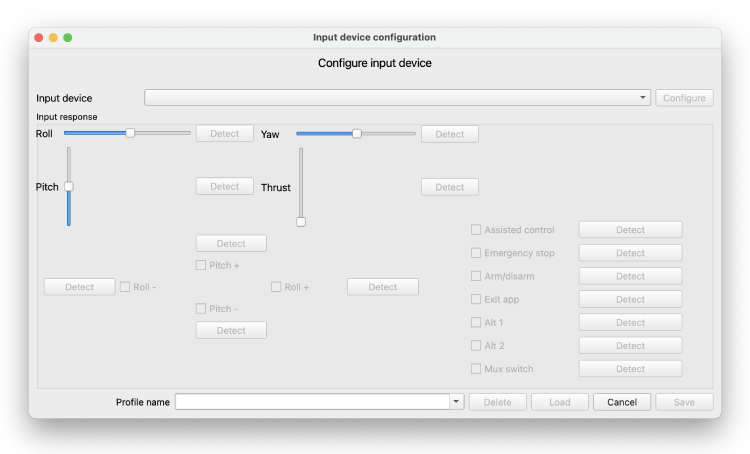 Select a device from the List and Click Configure LiteWing