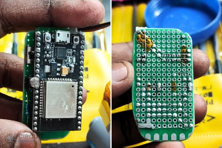 Compact Soldering of Components