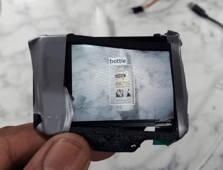 TheAssitBot Wearable AI Assistant Working