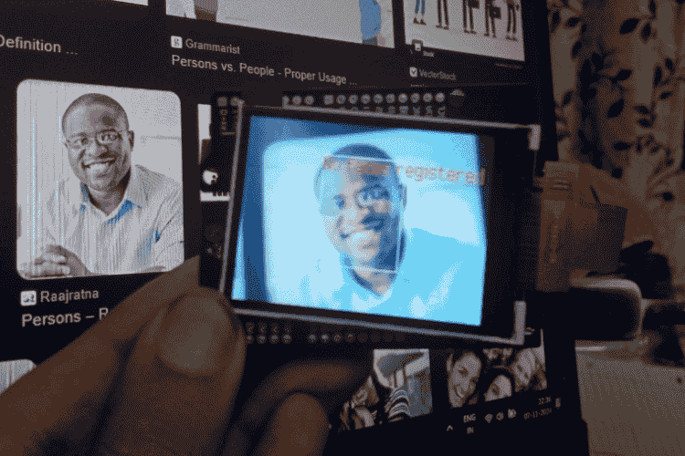 AIOT Security System No Face Registered