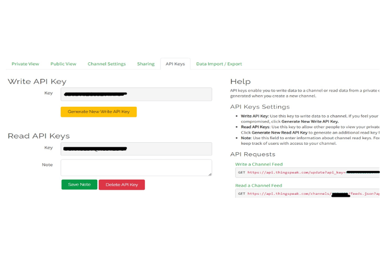 AIOT Security System Thingspeak Setup WIFI