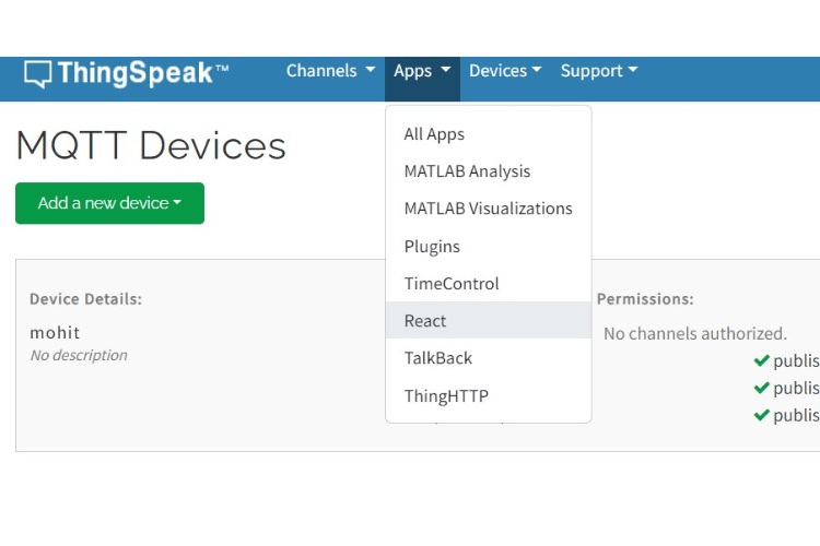 AIOT Security System Webhook Setup New React Creation