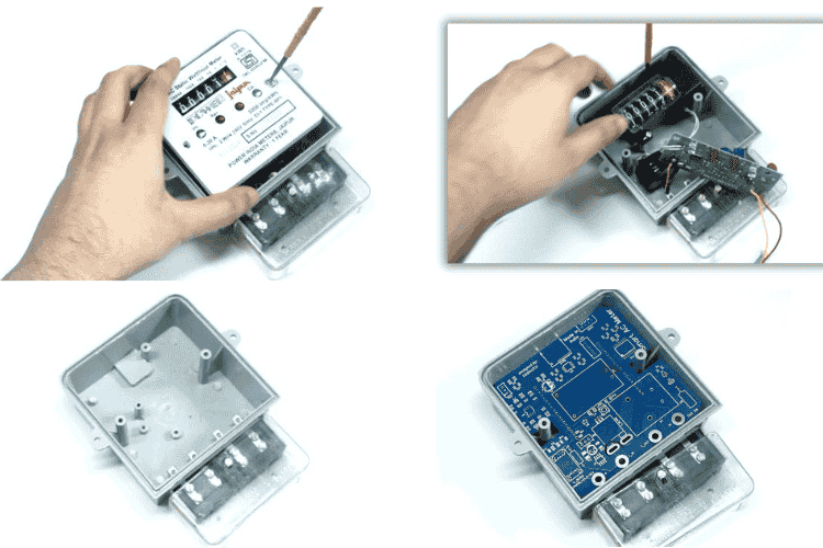 IOT Based Smart AC Electricity Meter with Tamper Protection Project Images