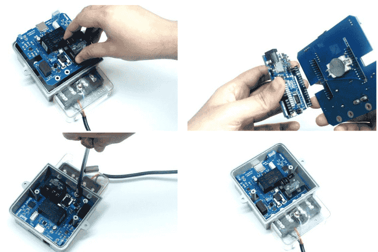 IOT Based Smart AC Electricity Meter with Tamper Protection Project Images