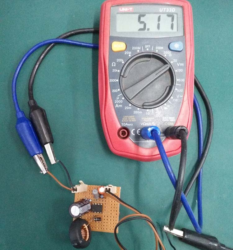 12V to 5V Buck Converter Circuit using MC34063 12V to 5V Buck Converter Circuit using MC34063