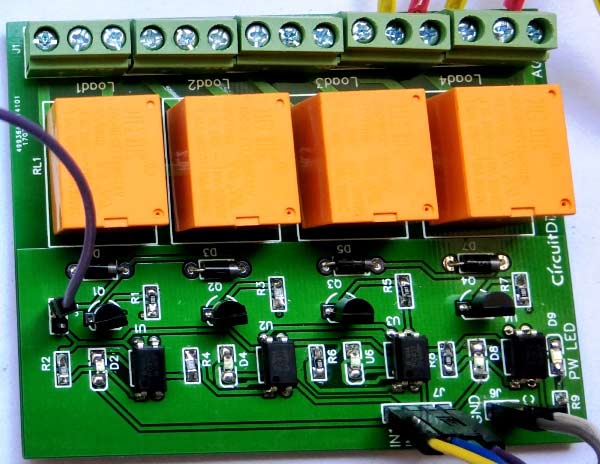 4-Channel Relay Driver Module 4-Channel Relay Driver Module