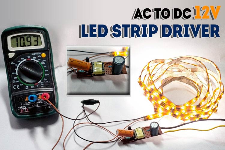 AC to DC 12V LED Strip Driver AC to DC 12V LED Strip Driver