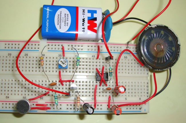 Simple Audio Amplifier Circuit using IC 555 Simple Audio Amplifier Circuit using IC 555
