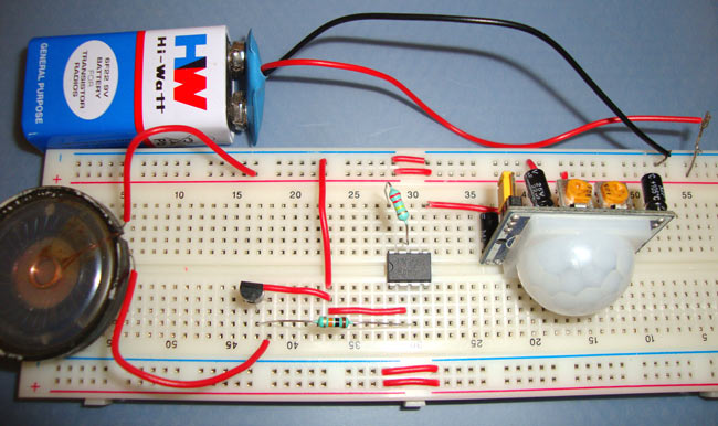 Burglar Alarm System using PIR Sensor Burglar Alarm System using PIR Sensor