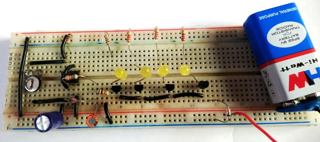 Bike/Car Turning Signal Indicator Circuit using 555 Timer IC Bike/Car Turning Signal Indicator Circuit using 555 Timer IC