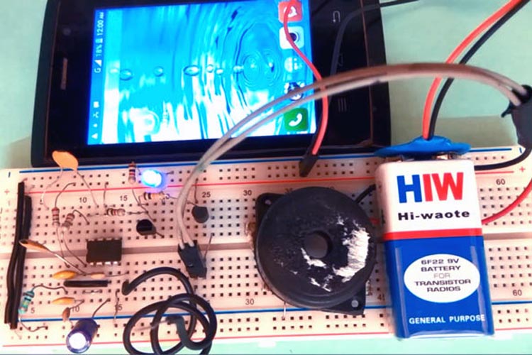 Cell Phone Detector Circuit Cell Phone Detector Circuit