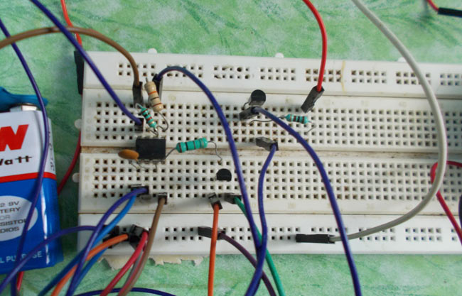 Continuity Tester Circuit using 555 Timer IC Continuity Tester using 555 Timer IC