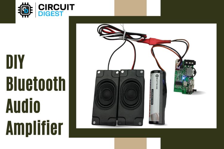 DIY Bluetooth Music Player using Audio Amplifier DIY Bluetooth Audio Amplifier