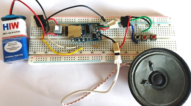 DIY MP3 Music Player Circuit DIY MP3 Music Player Circuit