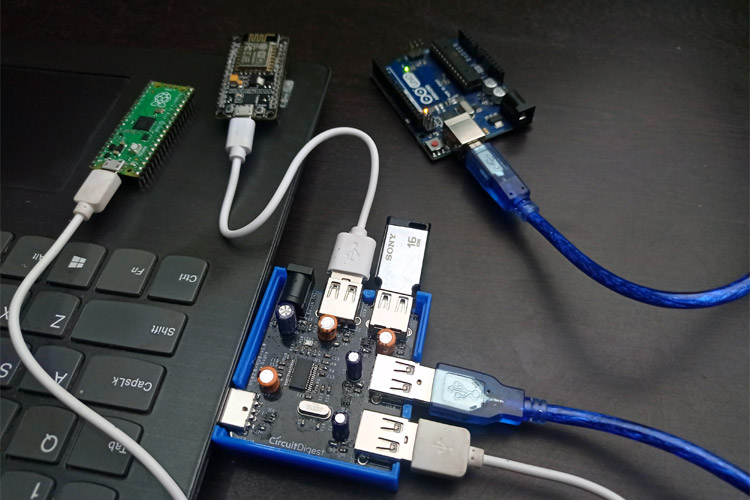 DIY Multi-Port USB Hub DIY Multi-Port USB Hub