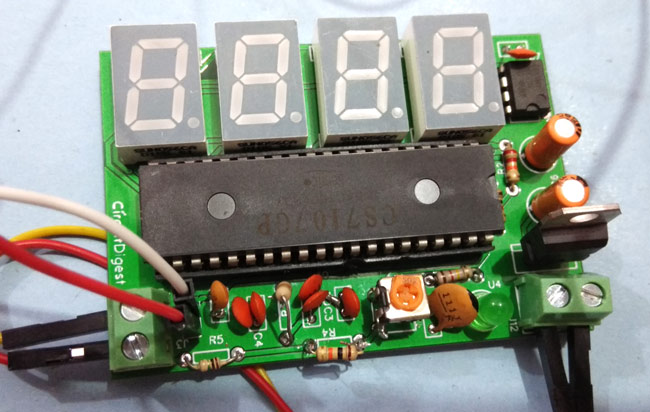 Simple Digital Voltmeter Circuit using ICL7107 Simple Digital Voltmeter Circuit using ICL7107