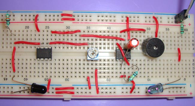 IR Based Security Alarm Circuit IR Based Security Alarm Circuit