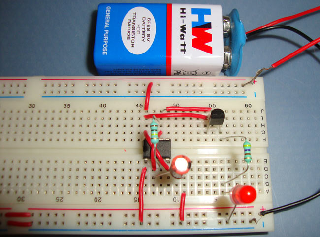 Fading LED Circuit using 555 Timer IC Fading LED Circuit using 555 Timer IC