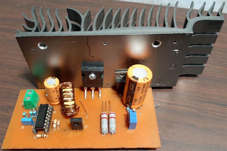 High Power Boost Converter Circuit using TL494 High Power Boost Converter Circuit using TL494