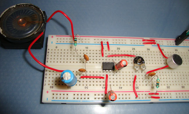 LM386 Based Audio Amplifier Circuit LM386 Audio Amplifier Circuit