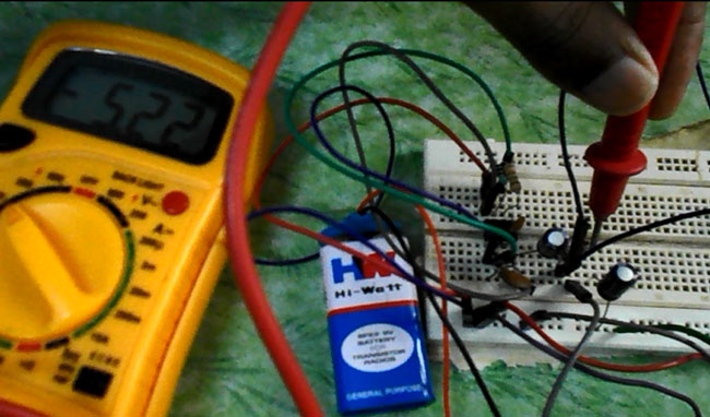 Negative Voltage Generator using IC 555 Negative Voltage Generator using IC 555