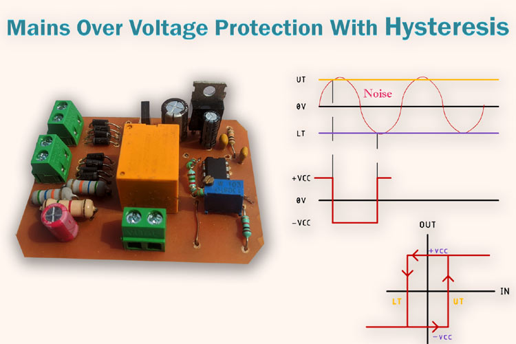 230V AC Mains Over Voltage Protection Circuit 230V AC Mains Over Voltage Protection Circuit
