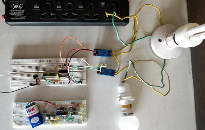 RF based Home Automation System without Microcontroller RF based Home Automation System without Microcontroller