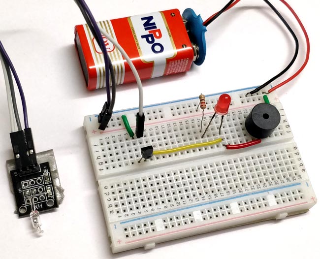 Simple Tilt Sensor Switch Circuit Simple Tilt Sensor Switch Circuit