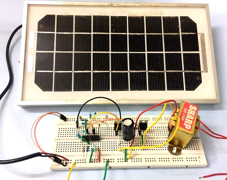 How to make Solar Inverter Circuit How to make Solar Inverter Circuit