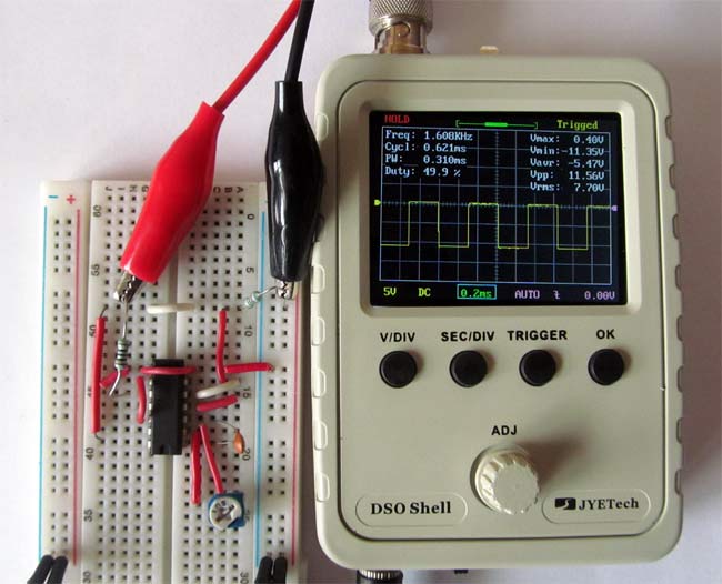 Square Wave Generator Circuit using 4047 IC Square Wave Generator Circuit using 4047 IC