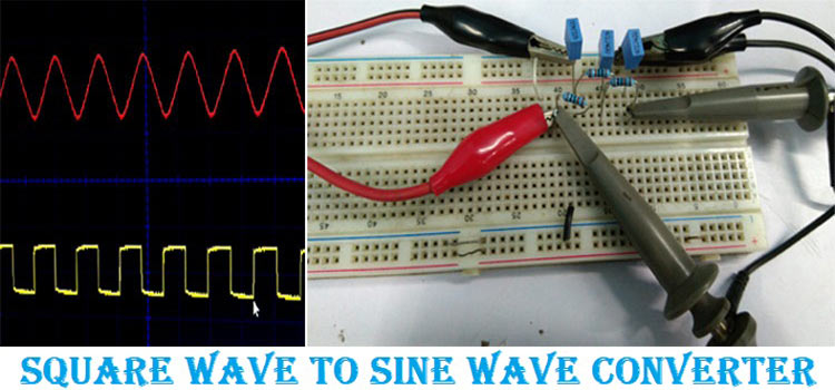 Square wave to Sine Wave Converter Square wave to Sine Wave Converter