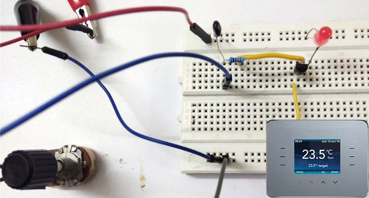 Thermistor based Thermostat Circuit Thermistor based Thermostat Circuit