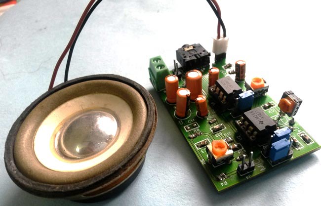 Voice Modulator Circuit using LM358 and LM386 Voice Modulator Circuit using LM358 and LM386